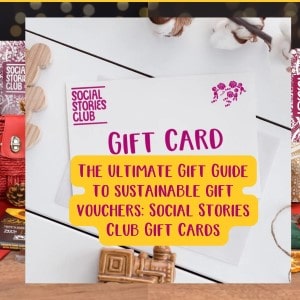 The Ultimate Gift Guide to sustainable gift vouchers: Social Stories Club Gift Cards