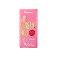 Dark Chocolate Bakewell with Cherry and Almond (60%, 180g)