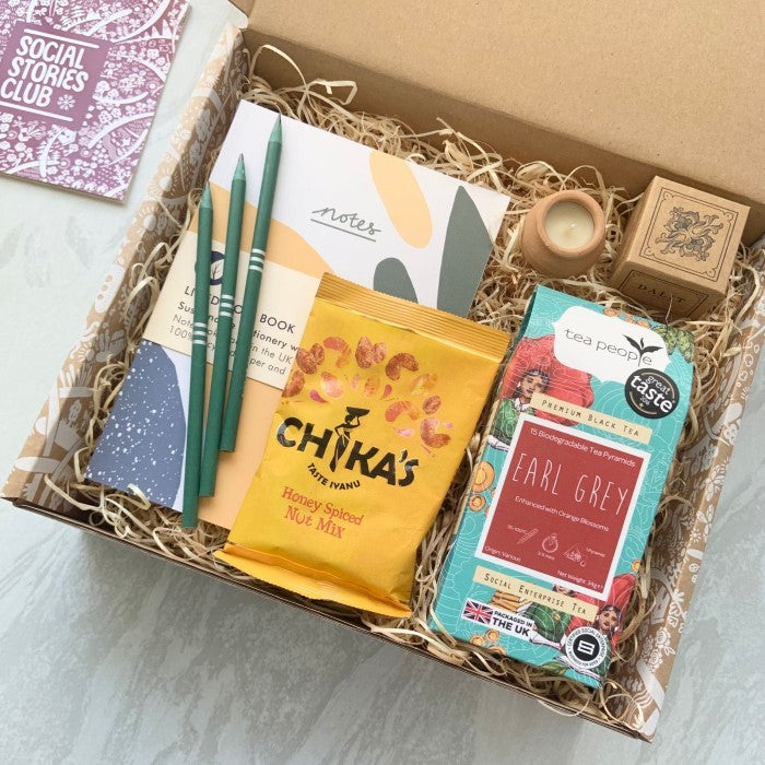 Sustainable curated gift box UK with eco-friendly products – Social Stories Club