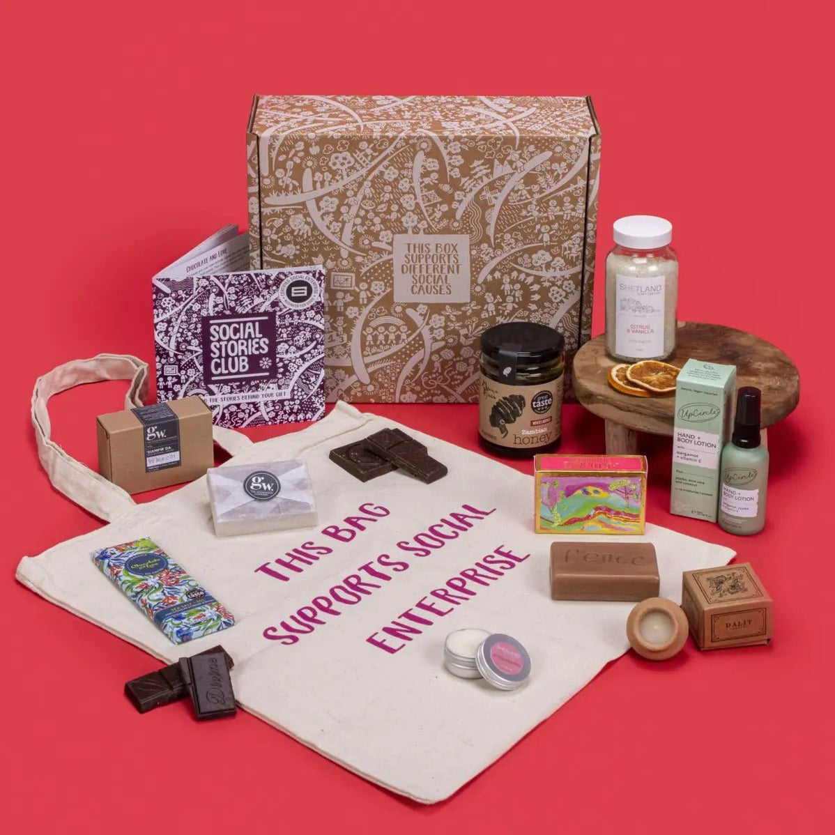 Pamper Hamper Gift Box - Social Stories Club
