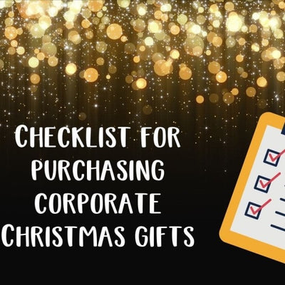 Checklist for purchasing corporate Christmas gifts