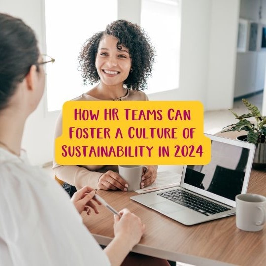 How HR Teams Can Foster a Culture of Sustainability in 2024