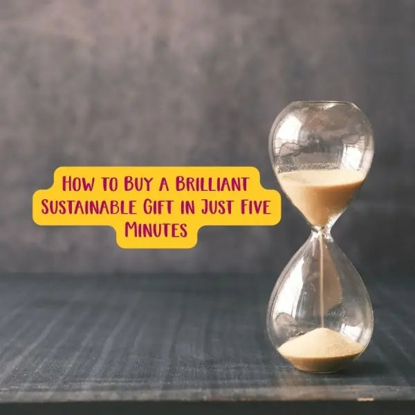 How to Buy a Brilliant Sustainable Gift in Just Five Minutes