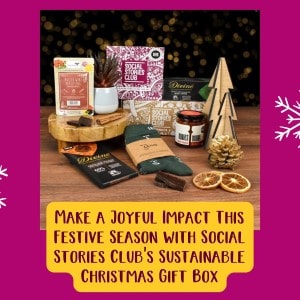 Make a Joyful Impact This Festive Season with Social Stories Club's Sustainable Christmas Gift Box
