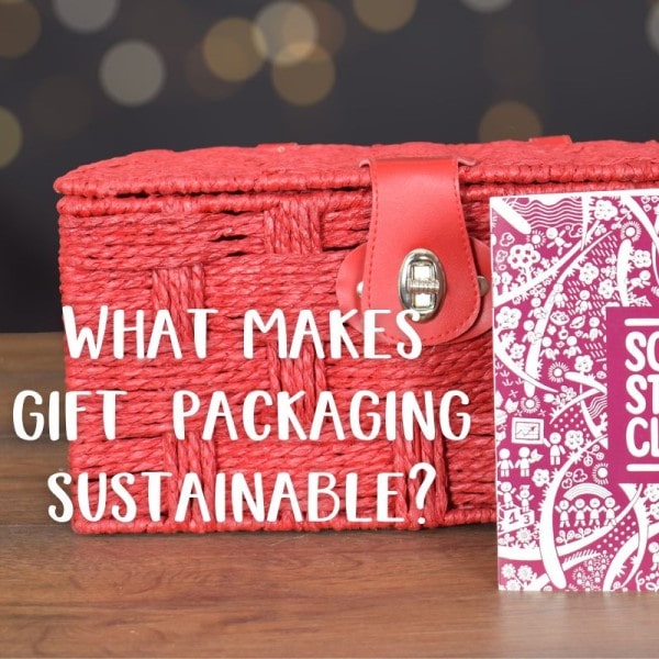 Where can I find corporate gift hampers with sustainable packaging What makes the packaging sustainable