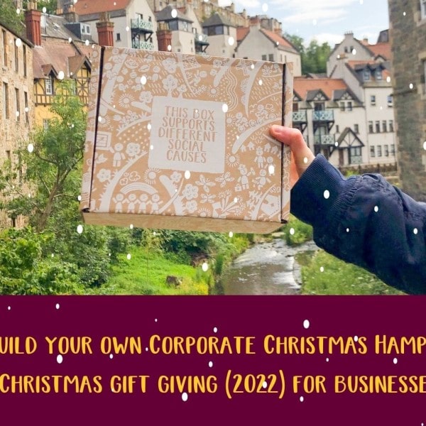 Build your own Corporate Christmas Hamper: Christmas gift giving (2022) for businesses