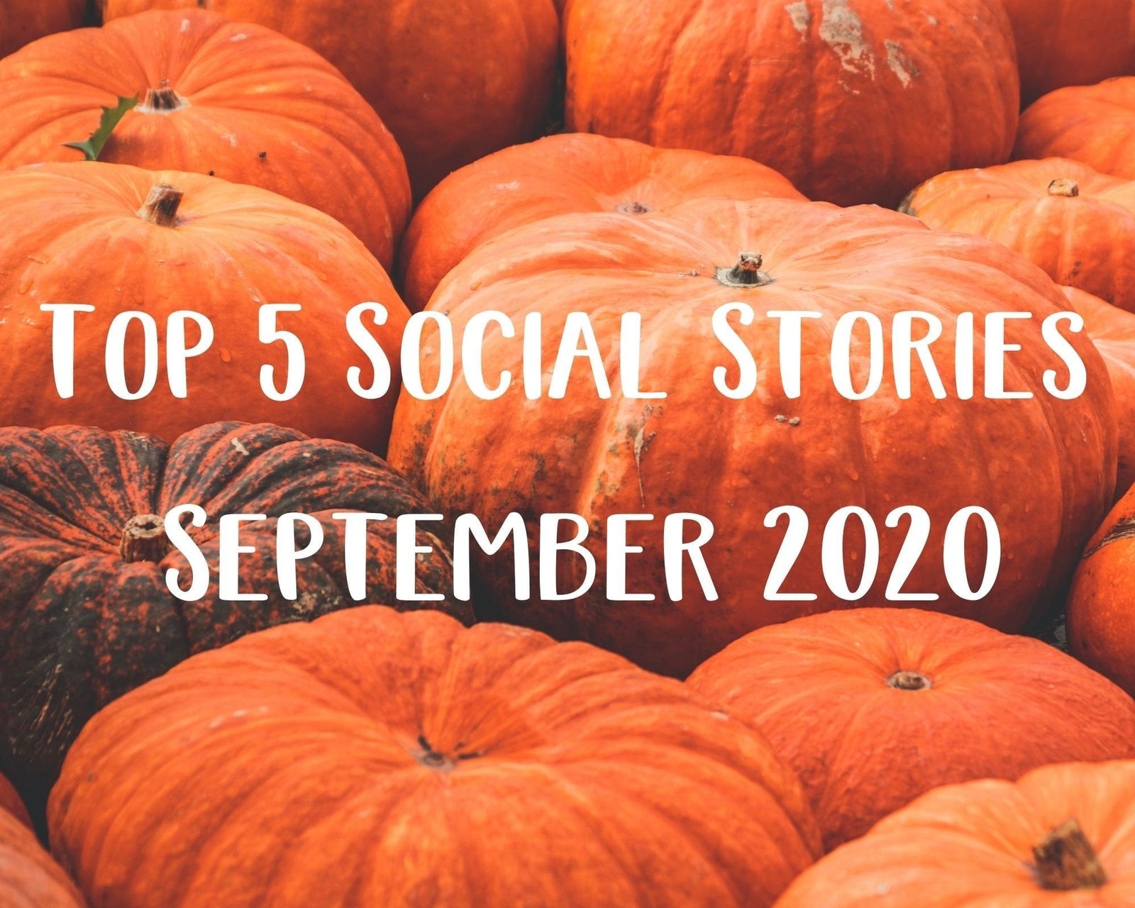 Our Top 5 Social Stories for September 2020 - Social Stories Club