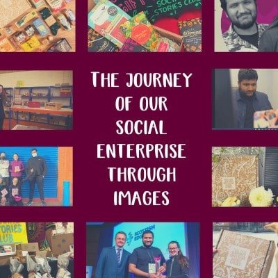 The journey of our social enterprise through images - Social Stories Club
