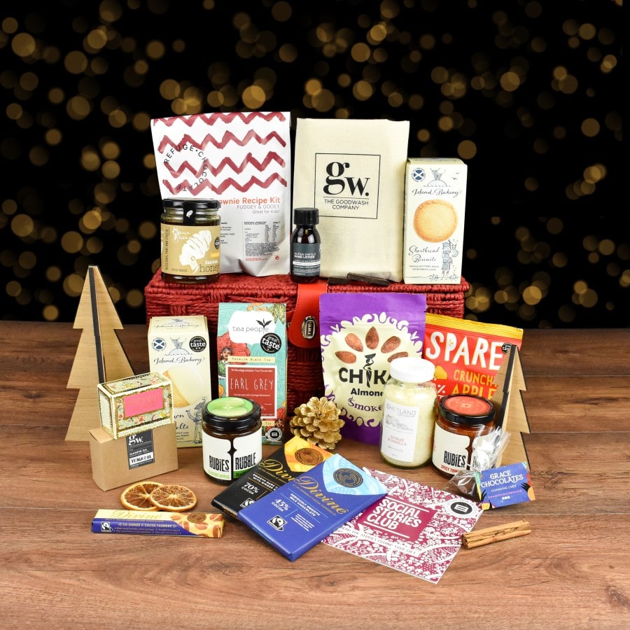 Family Gift Hamper by Social Stories Club, featuring ethically sourced products for families supporting social and environmental causes.