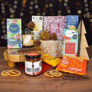 Sustainable Foodie Gift Box by Social Stories Club, featuring gourmet treats with a purpose.