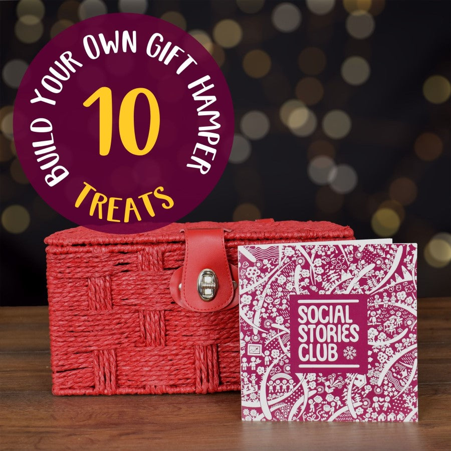 Build Your Own Gift Hamper - 10 Treats. Luxury gift hamper where you can decide the ten sustainable treats to go inside. Personalized ethical hamper. Build your own ethical hamper. Ethical hampers for corporates.